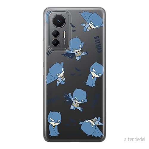 ERT GROUP mobiltelefonfodral för Xiaomi 12 LITE originalt och officiellt licensierat DC mönster Batman 076 optimalt anpassad till formen på mobiltelefonen, gedeeltelijk transparant 5905511512880