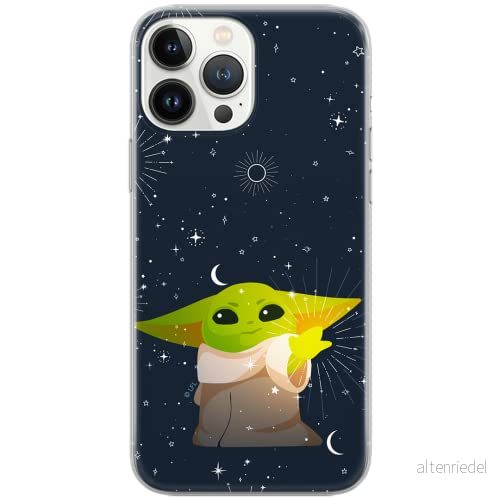 ERT GROUP mobiltelefonfodral för Apple Iphone 6 PLUS originalt och officiellt licensierat Star Wars mönster Baby Yoda 024 Vit anpassad till formen på mobiltelefonen, fodral tillverkad av TPU plast 5904805077524