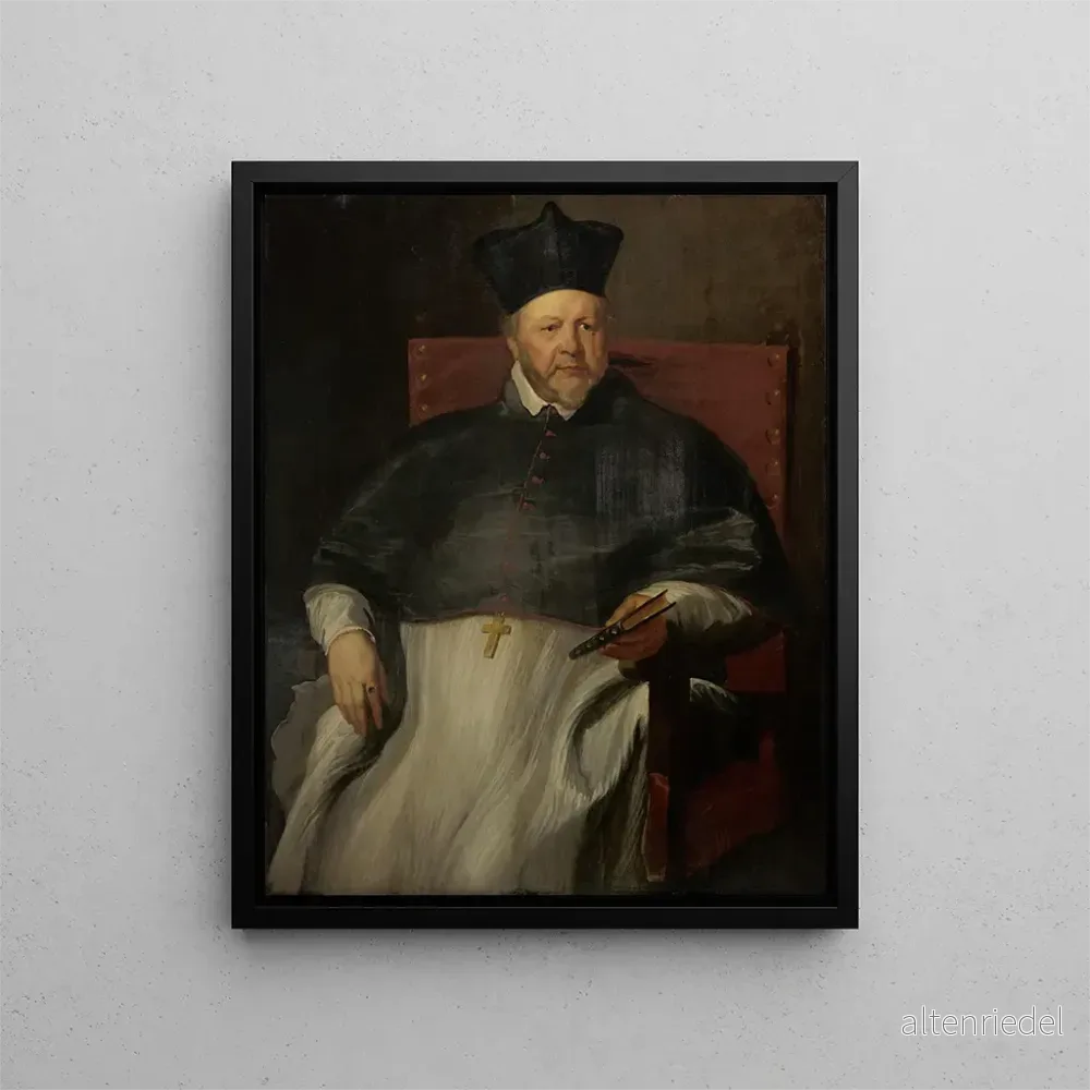 Målning Joannes Malderus, ärkebiskop av Antwerpen - Antoine van Dyck