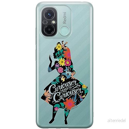 ERT GROUP mobiltelefonfodral för Xiaomi REDMI 12C/ 11A originalt och officiellt licensierat Disney mönster Alice 002 optimalt anpassad till formen på mobiltelefonen, gedeeltelijk transparant 5905511853839