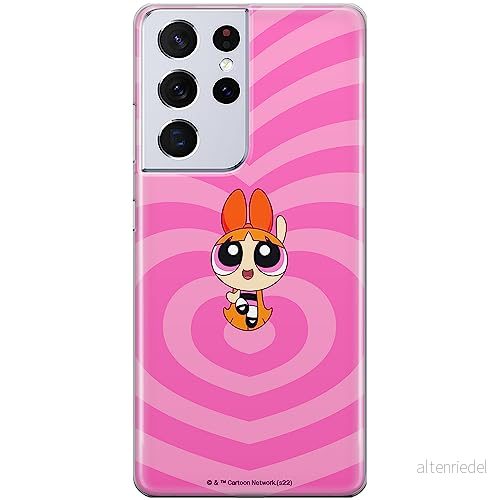 ERT GROUP mobiltelefonfodral för Samsung S21 ULTRA originalt och officiellt licensierat The Powerpuff Girls mönster 004, fodral tillverkad av TPU plast 5905511955441